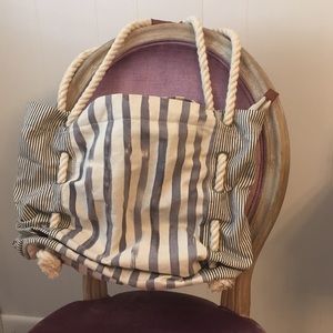 Anthropologie Canvas Bag
